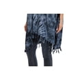 thumbnail image 7 of Beautybatik Grey Womens Boho Hippie Batik Tie Dye Plus Size Tunic Blouse Kaftan Top 4x, 7 of 7