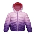 thumbnail image 1 of Rokka&Rolla Girls‘ Ultra Lightweight Packable Down Puffer Jacket Coat Large Night Sky, 1 of 9