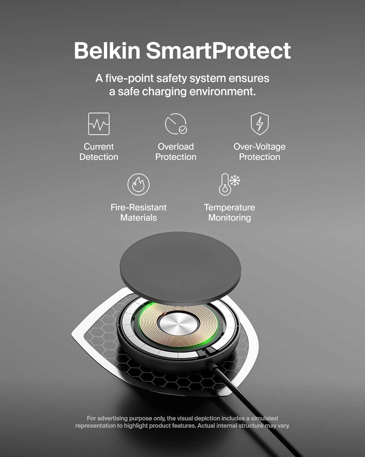 Belkin BoostCharge Pro Magnetic Wireless Charging Pad photo 6