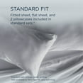thumbnail image 6 of Tempur-Pedic Tempur Classic Cotton Sheet Set Sleepy Silver Mist, Queen, Adult, 6 of 12