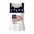 thumbnail image 3 of WAYUTE Women's Tank Tops 4th of July Loose Sleeveless Patriotic US National Flag Print Tank Top for Independence Day Summer Daily Wear, 3 of 3