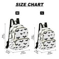 thumbnail image 3 of ALAZA Bat Silhouettes Womens Travel Laptop Backpack Large Daypack Ladies Shoulder Bags M, 3 of 7
