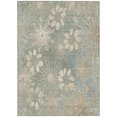 thumbnail image 2 of Addison Rugs Chantille Indoor/Outdoor Transitional Floral Aloe Machine Washable Rectangle Rug, 10' x 14', 2 of 8