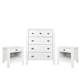 thumbnail image 2 of Noble House 4-Piece Contemporary Particleboard White, 2 of 13