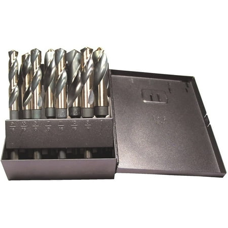 UPC: 0050728924003 | Viking Drill Type 280-Ub Magnum Super Premium Reduced Shank Drill 8 Piece Set – 1/2In