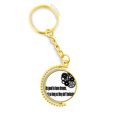 thumbnail image 1 of Sueño y realidad. Anillo de oro de metal llavero llavero, 1 of 3
