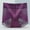 Purple, variant on HUPOM Women'S Panties Panties For Girls High Waist Casual Belt Elastic Waist Gray XL