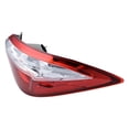 thumbnail image 3 of Astra Depot Right Passenger Side Rear Red Lens Tail Light Brake Stop Light Lamp Cover for 2014-2016 Toyota Corolla (1pc, no bulb), 3 of 7