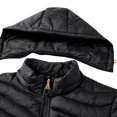 thumbnail image 4 of Vedolay Jackets for Men Winter Jacket Outwear Mens Overcoats Casual Thicken Coats Black,2XL, 4 of 4