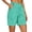 Mint Green, variant on Yievot Women's High Waist Shorts 5 Inch Inseam Relaxed Fit Summer Daily Wear Casual Shorts with Pockets