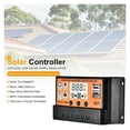 thumbnail image 5 of MPPT Solar Charge Controller 30A 50A 100A Solar Controller Solar Panel Battery Regulator Dual USB 5V LCD Display ,Improvement of Charging Speed, 5 of 7