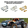 thumbnail image 3 of maskred Steering Link Rod Set For 104009 104016 104018 Monster Trucks Rc Steering Link Rod Set Aluminum Alloy Wheelbase RC Car Accessories Blue, 3 of 6