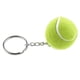 thumbnail image 3 of Llavero de aleación con colgante sencillo de pelota de tenis, artículo de colección novedoso, color verde, 3 of 9