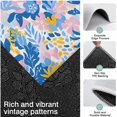 thumbnail image 3 of Multicolor Cartoon Floral and Leaf Pattern Kitchen Rugs Sets Of 3,Kitchen Runner Rugs Non Skid Washable,Decorative Kitchen Floor Mats for Kitchen,Sink,Laundry,17"x30"+ 17"x47" + 17"x59", 3 of 6