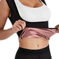 thumbnail image 2 of QSAWXQZ Women's Waist Trainer Tank Sleeveless Compression Sauna Tank Top Shapewear Smooth Under Clothes L, 2 of 6