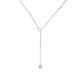 thumbnail image 1 of Collar Beauty Charm Mujer Collar de cadena con colgante de corazón de acero inoxidable, 1 of 2