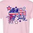 thumbnail image 4 of Inktastic 4th of July Fireworks Stars and American Flag T-Shirt, 4 of 5
