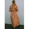 thumbnail image 3 of a.Jesdani Leopard Maxi Dress - Button-Up, Long Sleeve Fashion, 3 of 8