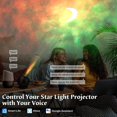 thumbnail image 3 of Star Projector, FYBTO WiFi Starry Galaxy Projector Night Light for Bedroom, Basketball Shape Moon Sky Light with Smart Voice Control Timer Work with Alexa Google Assistant for Kids Adults, 3 of 5