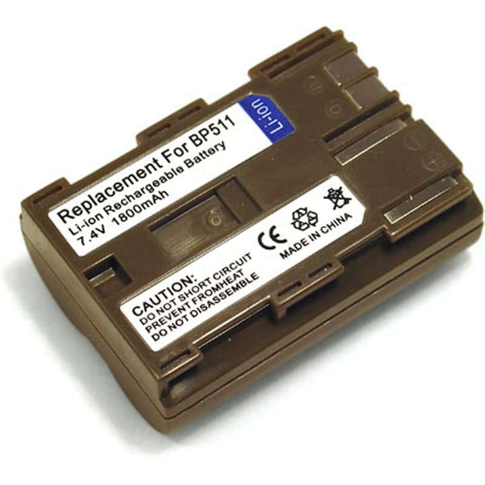 Battery for Canon bp511 bp511a bp512 bp511 bp522 bp508 bp535 bp