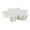 White/1PCS, variant on Winter Snowflake Serving Tray with Lid, 2PCS Snack & Cookie Storage Container Set, Cute Holiday Candy, Fruit, Cheese Organizer, Festive Winter Tableware