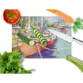 thumbnail image 2 of Caroline's Treasures Red Sailboat Glass Cutting Board Large, 2 of 2