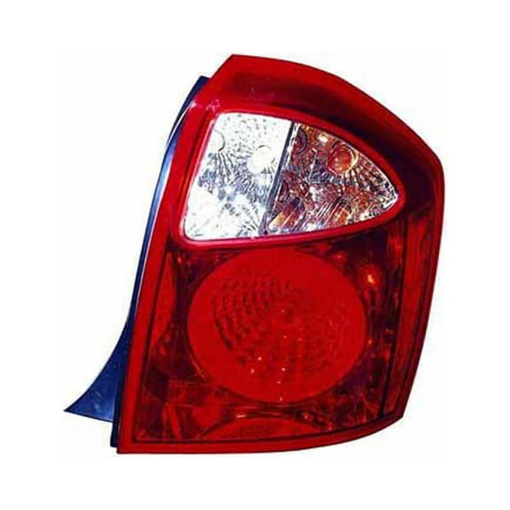 KAI New Economy Replacement Passenger Side Tail Light Assembly, Fits 2005-2009 Kia Spectra5