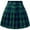 A-Blue90, variant on Women's High Waist Plaid Pleated Skirt A Line School Uniform Style Casual Mini Skirt Red S