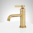 thumbnail image 5 of Signature Hardware 948574 Greyfield 1.2 GPM Single Hole Bathroom Faucet - Brass, 5 of 7