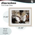 thumbnail image 4 of Stupell Industries Art Deco DJ with Record Collection Birch Framed Print Under Glass, 21 x 17, by Franklyn Gregory, 4 of 8