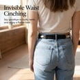 thumbnail image 5 of 6 Pack Adjustable Elastic Pant Waist Tighteners, No Sew Belt Clips for Loose Pants, Jeans, Skirts & Shoes, 5 of 7