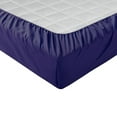 thumbnail image 5 of The Great American Store- 4PC Sheet Set (Full XL, Solid Royal Blue) 24 Inch Deep, 1800 Series Double Brushed Microfiber - Easy Care, Fade, Shrink and Wrinkle Resistant, 5 of 5