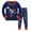 A-Dark Blue1, variant on Jamsmile Toddler Boys Pajamas Sets Long Sleeve Dinosaur Print Tops + Pants Sleepwear autumn warm Clothes Set Outfits Kids 2 Piece Pjs