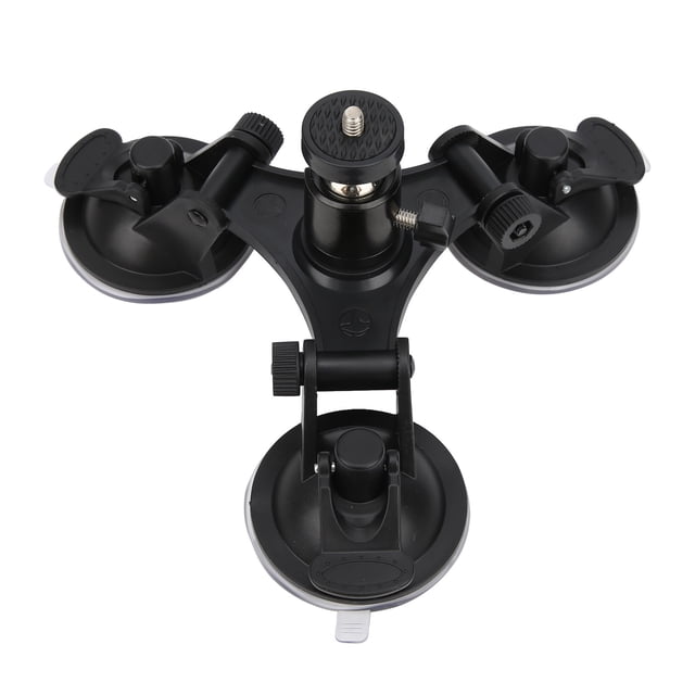Soporte de ventosa para cámara de coche, trípodes para cámara deportiva con ventosa para coche, soporte de ventosa para cámara, aspecto llamativo