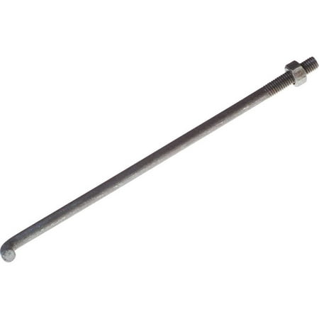 

Grip-Rite 1/2 In. x 8 In. Galvanized Foundation Anchor Bolt with Nut & Washer (50 Ct.)