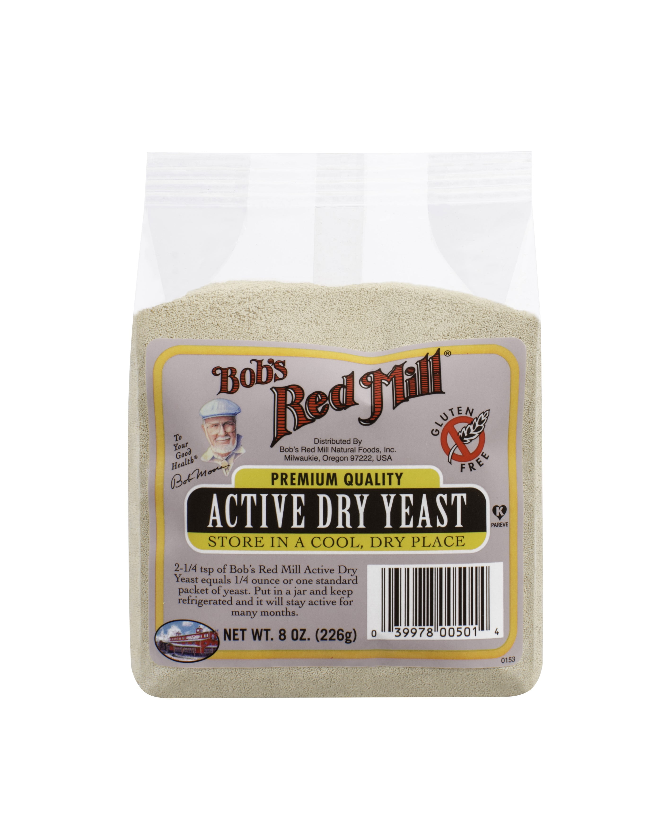 Bobs Red Mill Active Dry Yeast, 8 Oz by Bob'S Red Mill