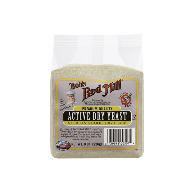 Bobs Red Mill Active Dry Yeast, 8 Oz