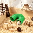 thumbnail image 7 of WLGJL 12 PCS Hamster Toys Set, Guinea Pig Toys Small Animal Chewing Toy and Rat Cage Accessories, Chinchillas, Gerbils, Rats, Rabbit Rodents Teeth Care, Mouse Toy Swing Seesaw Bridge, 7 of 7