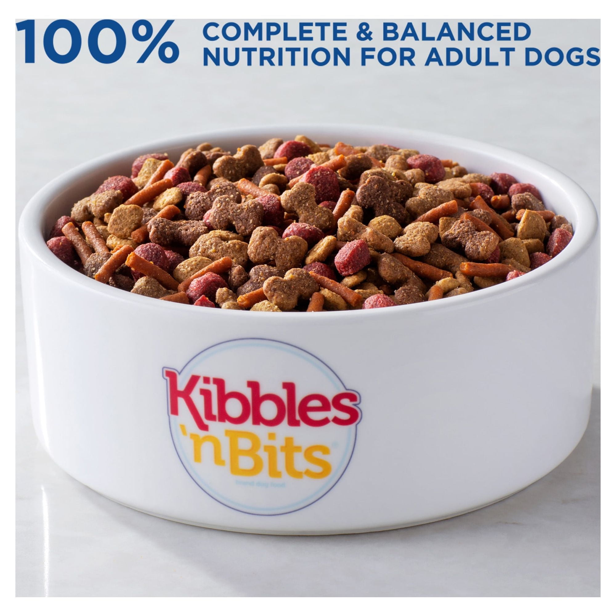 Kibbles 'n Bits Small Breed Mini Bits Savory Beef & Chicken Flavor Dog Food, Bonus Bag, 17.6-Pound Bag