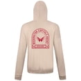 thumbnail image 3 of Women's Levelwear Khaki Washington Capitals Waterfall Stained Glass Pullover Hoodie, 3 of 3