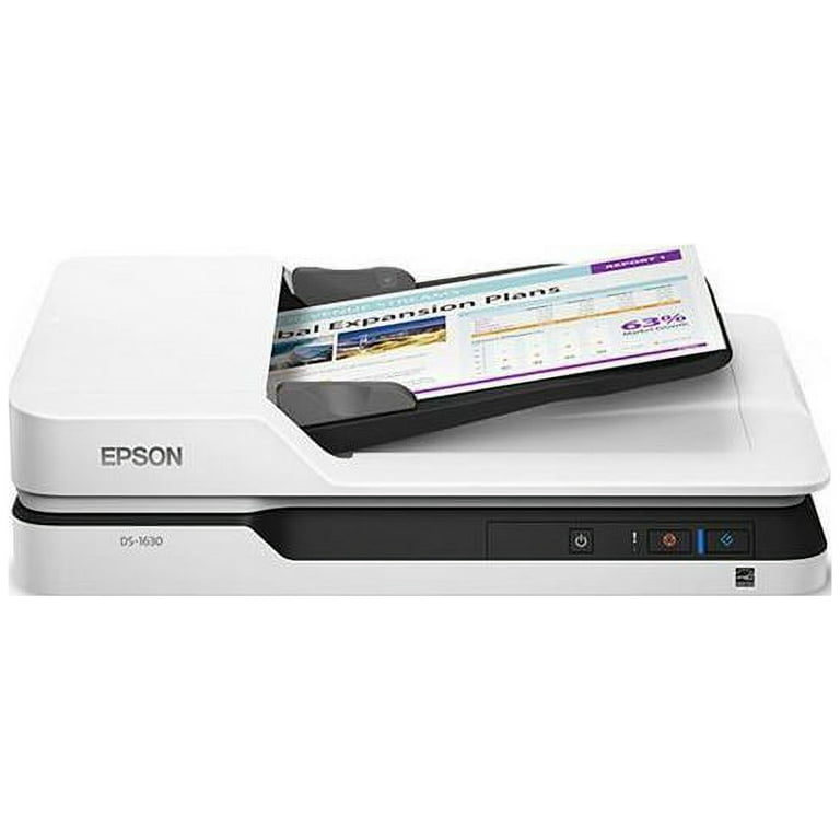 Epson DS-1630 Flatbed Color Document Scanner - Walmart.com