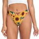 thumbnail image 1 of Balery Bohemian Sunflower Tangas de Algodón para Mujer con Estampado – Ropa Interior Sexy, Transpirable, G-string-Medium, 1 of 6