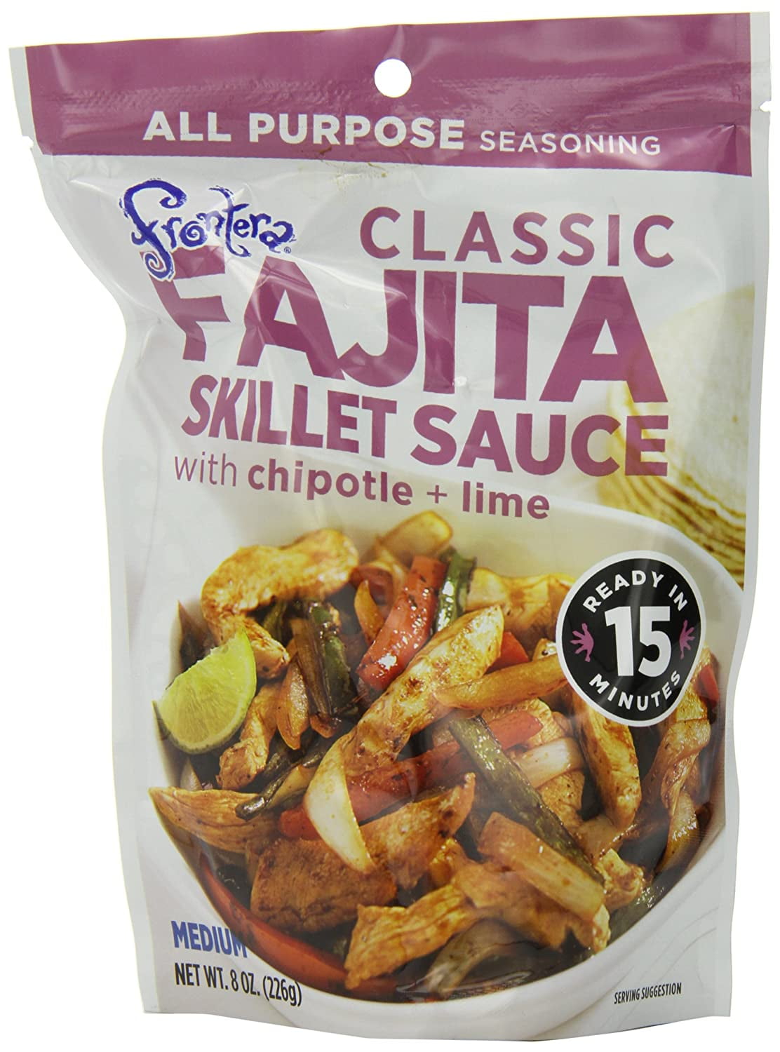 Frontera Pouch, Fajita Skillet, 8Ounce (Pack of 6)