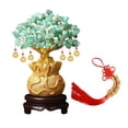 thumbnail image 2 of Flynix Feng Shui Bonsai Money Tree, Ornament, Decorative Coin Holder for Office, Living S, 2 of 9