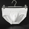thumbnail image 2 of IWRICH Men’s Underwear Boxer Briefs Breathable Soft Micro Modal Trunks White XL, 2 of 3