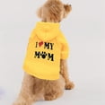 thumbnail image 4 of Pet Dog Clothes Autumn Winter Fleece Hooded Sweatshirt Polyester Festival Design Warm, 4 of 6
