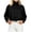 Black coats fou women #0, variant on TtopsQueen Women Stand Collar Cropped Wind Jacket, Hidden Zip Front Drawstring Hem Long Sleeve Coat with Side Slit Pockets, Lightweight Casual Daily Layering Outerwear Black,L