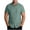 Green, variant on Big and Tall Men's Linen Shirts Short Sleeve Button Down Shirts Summer Casual Beach Wedding Tops Shirt