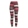 thumbnail image 5 of No Boundaries Junior's Christmas Faux Fur Lined Leggings, 5 of 5