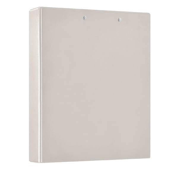 Haosy Hardcover 3 Ring Binder 1.5 Inch Ring Decorative Binder Organizer for Home School Office, Sand